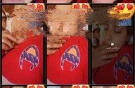 مصري لبوه جميله وجسمها رايق فاتحه الكام لحبيبها وعماله تتصورله وهيا بتلعب فى نفسها