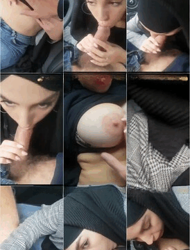 مصري محجب شرموطه تروح مع حبيبها مشوار فالسياره و يوقفو فالخلاء تعرضلو بزازها