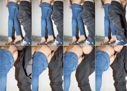 فيديو مسروق الواد ماسك البت على الواقف يرزع فى كسها من ورا و هى بت فرسه مقدرش