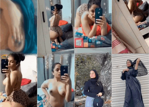 لبوه محجبة بتصور وهيا بتلعب فى بزازها وتغير هدومها لغاية الملط ( المشاهدين 26)