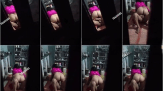 واد هايج مستفرد بالخدامة بليل في المطبخ رافعها تتنطط علي زبره ع الارض و اخوه