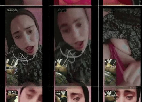 بنت فاجره اوى تكلم صاحبها فيديو كول وهو يلعب فى زبره الكبير وهو تلعب فى كسها وهايجه