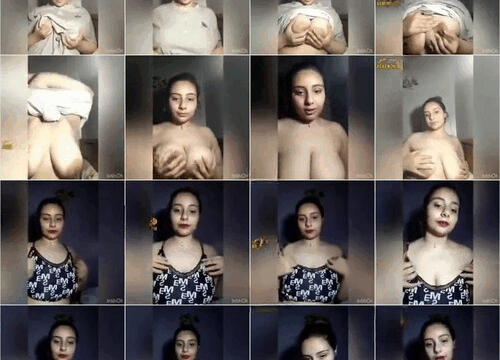 بنوتة قمر دخلت اوضتها تقلع ملط وتفرج حبيبها جسمها وتلعب