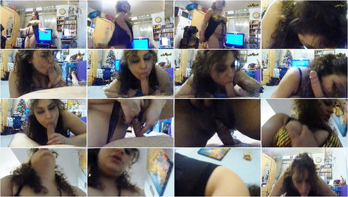 فيلم ست بلدى قمراية لابس طقم لانجر بتمتع عشيقها بشوية مص