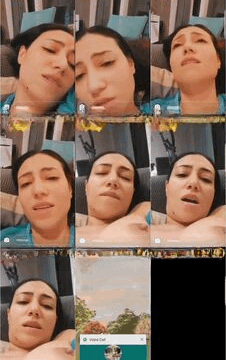 لبوة مصرية فرسه جميلة اووي بتكلم عشيقها فديو كول وهي عمالة تضرب سبعة