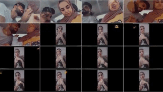 مع حبيبها ف العربية يبوس فيها وتروح البيت تكلمه فيديو تمتعه بجسمها