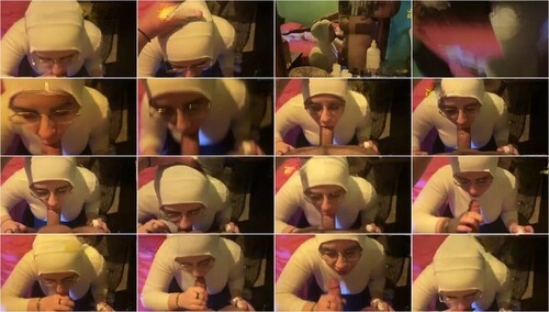 موظفة مع زميلها ف شقته تمصله ويفشخها والبت ملبن فشخ وينزل لبنه ف بوقها وتبلع