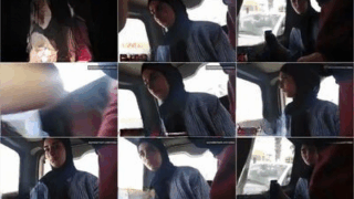 يخلي زبه ينتصب في وجه بنوته في الميكروباص والبنت بتبص عليه وتنصدم وتخاف