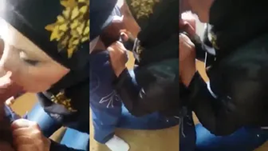 بيخليها ترضع زوبره على درج العمارة عشان مولع اوي