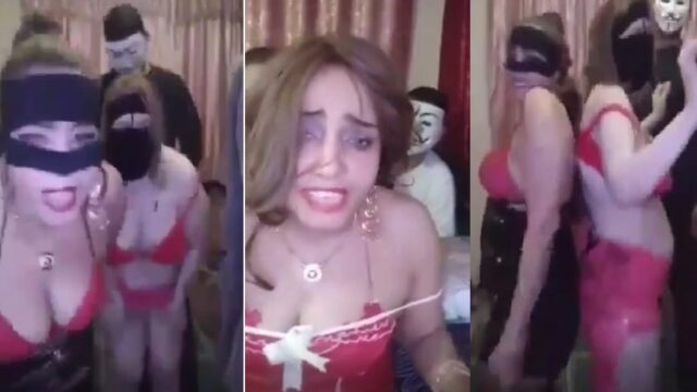 ميلف شرموطه مصريه متناكة على التانجو من قناه سمر وقمر والشلة تظهر بكامل وشها