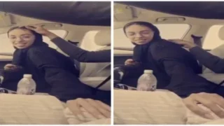 سعودية قحبه تمص زب حبيبها في السيارة